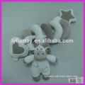 Super soft cow shaped plush baby toys